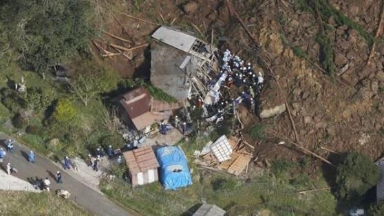 日本大分縣山崩　3民宅遭埋6人失蹤