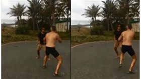 台東,東河鄉,衝浪,搶浪,衝突,外籍客,出拳,臉書(圖/翻攝畫面)