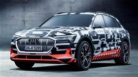 品牌首發電動LSUV暖身作Audi e-tron Prototype
圖車訊網