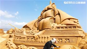 2018福隆沙雕藝術季,沙雕。（圖／北觀處提供）