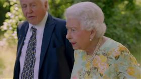 直升機擾訪談 英女王笑虧:好像川普聲音