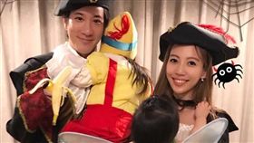 王力宏與李靚蕾育有2女，現在又即將迎接3寶。（圖／翻攝自臉書）