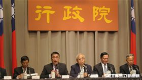 行政院會會後記者會。（圖／記者盧素梅攝）