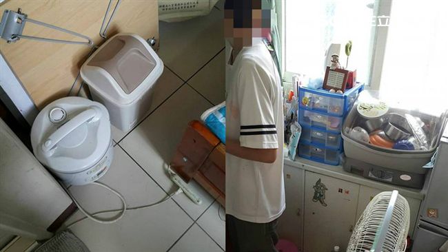 一家3口擠一張床　沒錢看病吃同份藥