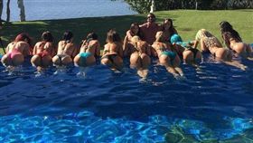 澳洲,土豪,炫富,Travers Beynon,女友,轟趴,派對,PARTY 圖／翻攝自太陽報