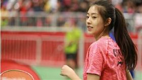大陸羽球女神李謠（圖／翻攝自李謠微博）