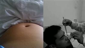 大陸警察肉身保護孕婦遭刺瞎左眼／微博