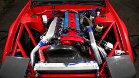 素人手作(2/3) Nissan RPS13 Drift Car大排量小渦輪 冷卻系統強化得宜（圖／車訊網）