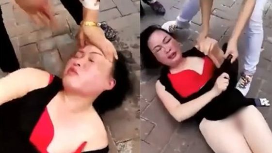 13人當街圍毆　小三慘遭扒衣放尿