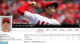 ▲大谷翔平。（圖／翻攝自美國職棒官網）