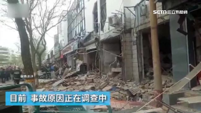 山東水產店大爆炸！滿地碎瓦多人受傷