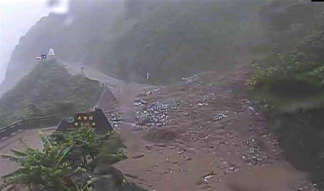 大雨釀土石坍方　蘇花和仁段雙向中斷