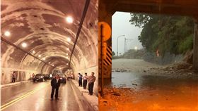 民眾在臉書po文求救，表示蘇花公路落石不斷，多人被困在隧道。（圖／翻攝臉書）