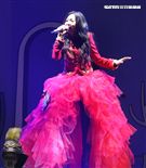 萬芳出道28年第一次小巨蛋開唱「時間仍然繼續在走｣演唱會。（記者邱榮吉/攝影）