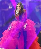 萬芳出道28年第一次小巨蛋開唱「時間仍然繼續在走｣演唱會。（記者邱榮吉/攝影）