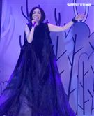 萬芳出道28年第一次小巨蛋開唱「時間仍然繼續在走｣演唱會。（記者邱榮吉/攝影）