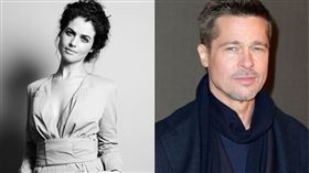 奈理奧克斯曼,布萊德彼特/翻攝自臉書