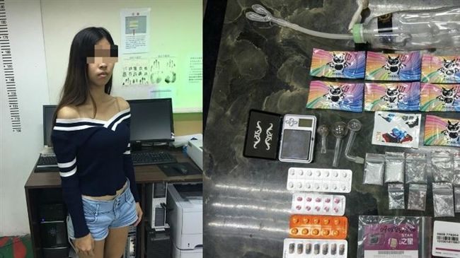 巨乳鎖骨妹吸毒被逮　面容憔悴大崩壞
