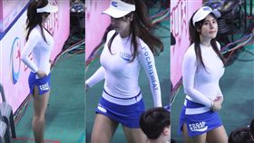 show girl,韓國,泰國,排球賽,爆乳妹,緊身衣,少女,正妹, 圖／翻攝自YouTube https://goo.gl/7CVT8i