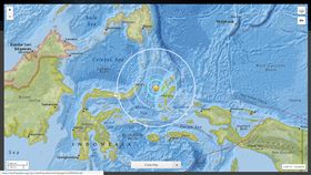 印尼16日發生規模5.9地震（圖／翻攝自推特）