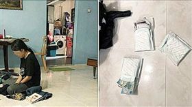 新加坡女傭偷錢「藏衛生棉」被抓包（圖／翻攝自當事人臉書）