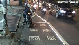 機車族,待轉區,機車,夜間,新北市交通局,待轉,LED