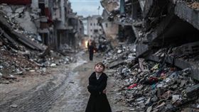 敘利亞,拉卡,空襲（圖／翻攝自推特）