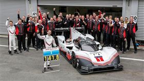 Porsche 919 Hybrid賽車。（圖／翻攝Porsche網站）