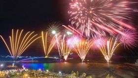 （圖／2018澎湖國際海上花火節>）