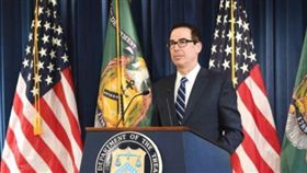 美國財政部長梅努欽。（圖／翻攝Twitter）