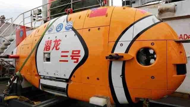 中國潛龍三號首度曝光　網：根本尼莫
