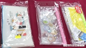 消基會針對市售塑膠類文具測試，竟發現握筆器、筆袋塑化劑超標。（圖／消基會提供）