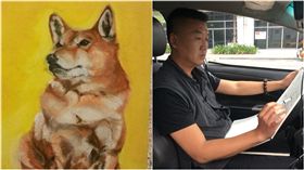 計程車司機，小黃司機，畫畫