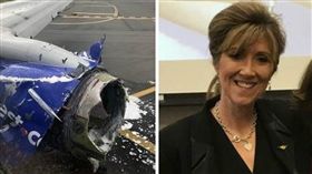 美國,西南航空,女機長,引擎,爆炸（圖／翻攝自推特）