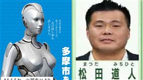 世界首例！東京都市長選舉驚現機器人 
日本,東京都,多摩市,選舉,人工智慧,機器人,松田道人 https://twitter.com/tama_ai_mayor/media