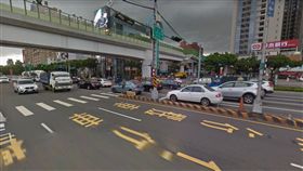 台中台灣大道、文心路口（圖／Google Map）