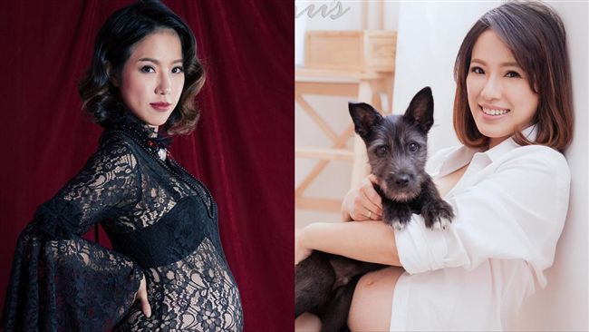 身體佈滿紅斑！女星挑戰全裸孕婦寫真
