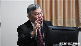 經濟部長沈榮津備詢。 圖／記者林敬旻攝