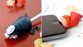 吉卜力工作室與日本玩具公司DREAMS推出第二代，咬咬手機充電線，每款都萌翻少女。（圖翻攝自／prtimes）