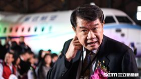 華信航空ATR機隊成軍，中華航空董事長何煖軒。 圖／記者林敬旻攝 圖／記者林敬旻攝