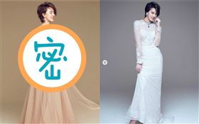 劉雨柔的手工婚紗由White Atelier量身訂作。（圖／翻攝自臉書）