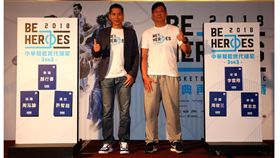 「中華職籃世代3on3」兩隊隊長顏行書(左)、李雲翔(右)。（圖／展逸提供）