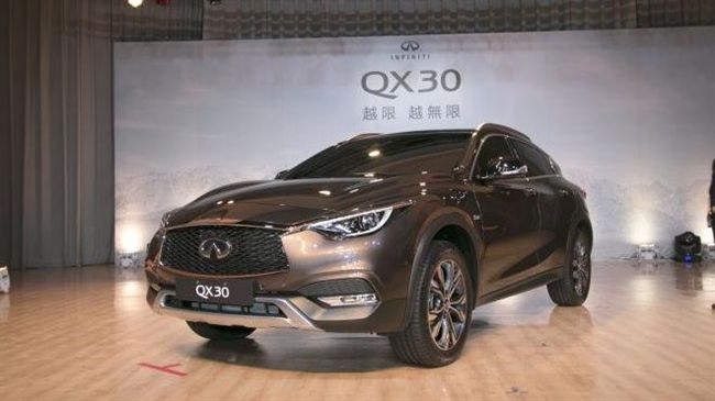 小型跨界休旅生力軍　QX30新上市