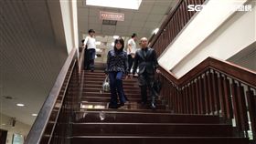 遠東sogo董事長黃晴雯，台北地院。潘千詩攝影