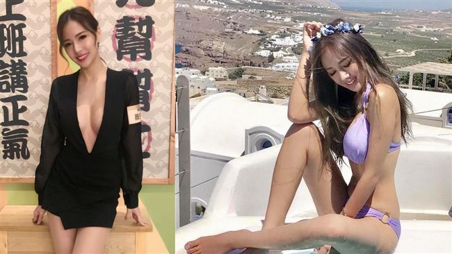 美女爆乳深V超嗆辣　主持狂讚胸型美