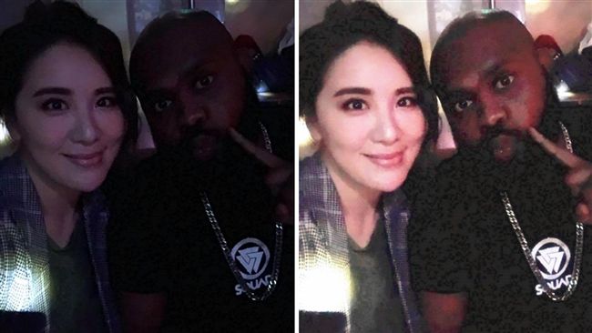 小禎獨照旁黑一片　亮度調空驚現杜力