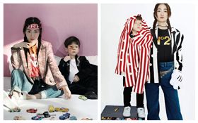 嗯哼在超市走失，著急找媽。(圖/翻攝自微博）