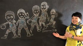 日本主婦山野七惠是雷霆鐵粉（圖／取自雷霆官方推特）