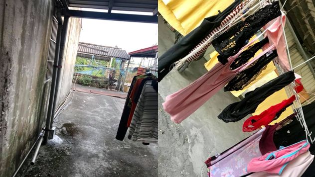 女內衣褲排排曬…網驚見亮點：不單純