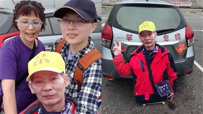 老公癌逝　她帶人形立牌一起去七逃